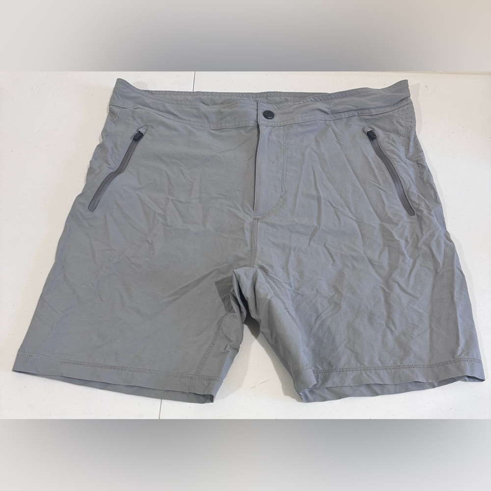 Mack Weldon Men's Athletic Gray Shorts